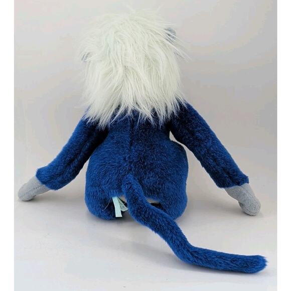Vintage Kay Bee Toys Blue Baboon Plush Animal Toy Monkey 12" Plushie - Picture 4 of 11